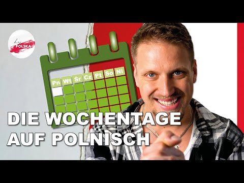 #05 Learn Polish | The days of the week (dni tygodnia) & Polish pronunciation