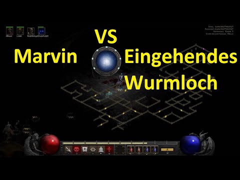 Diablo 2 Resurrected Totenbeschwörer Akt 1 Hölle bis zu Andariel nochmal ohne Kadaverexplosion.