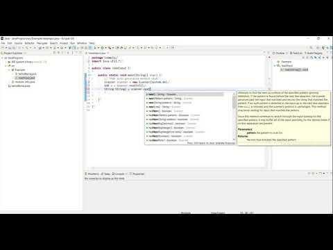 Reading Input From Console Using Scanner In Java