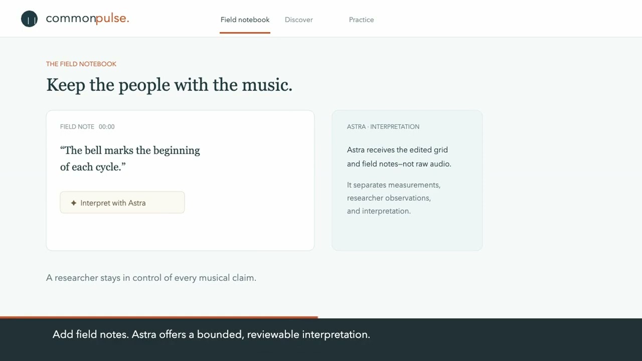 Ethnomusicology project preview