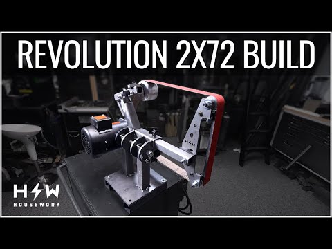 How to: Build a 2x72 Belt Grinder - Generation 4 Revolution