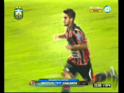 Fútbol para todos - B Nacional - Instituto vs. Chacarita - Fecha 25 - 19-03-12