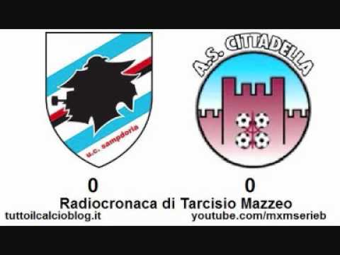 Sampdoria-Cittadella 0-0 di Tarcisio Mazzeo (22/10/2011) Radiocronaca da Radio 1 RAI