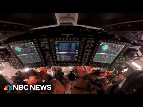 Artemis astronauts prepare for splashdown