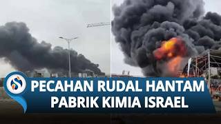 RUDAL IRAN HANTAM PABRIK KIMIA STRATEGIS ISRAEL! 12 Luka, Produksi Kimia Israel Terancam