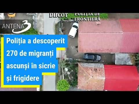 Poliția a descoperit 270 de migranți ascunși în sicrie și frigidere