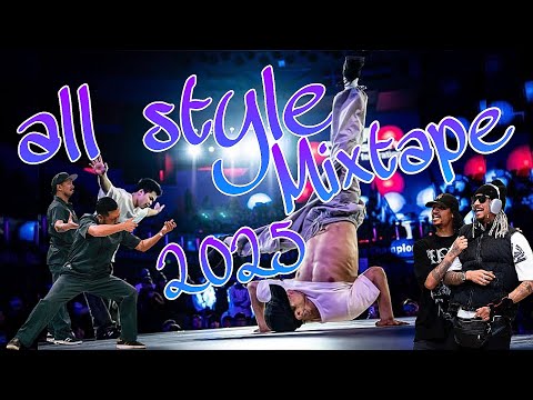 All style Dance Battle Mixtape 2025 | Enrythm ALL EARS | Popping Music | House Music | Break Dance