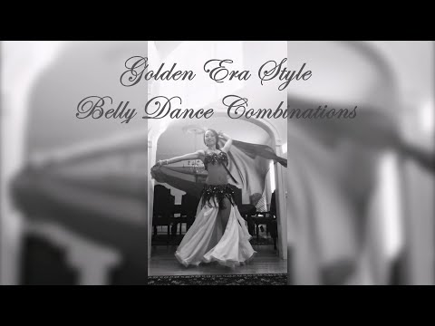Golden Era Style Belly Dance - Jacinda Aliya Dalal | Combinations Inspired by Old Egyptian Films