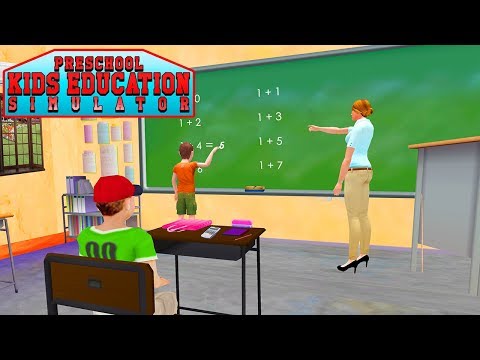 Preschool Kids Education Simulator Video