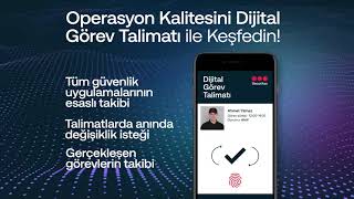 Dijital Görev Talimatı - Smart Securitas Türkiye