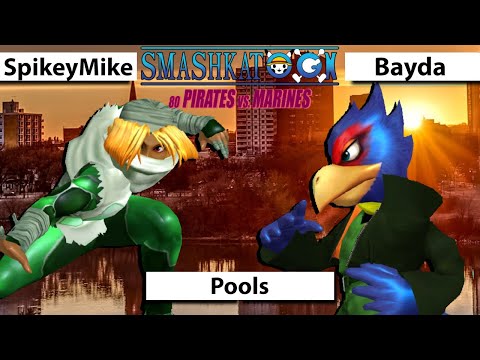 SpikeyMike (Sheik) vs. Bayda (Falco) - Pools - Smashkatoon 80