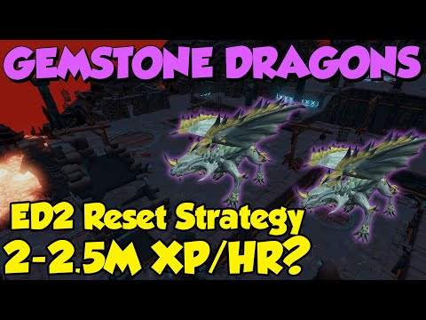 [Nerfed] 2.5M Slayer Xp/Hr! Gemstone Dragons in ED2 [Runescape 3] Reset Method