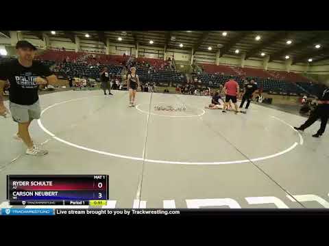 119 Lbs 1st Place Match - Ryder Schulte, AZ Vs Carson Neubert, WI 23ef