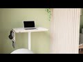 Zit-sta bureau Leitz Ergo compact wielen