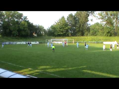 bramka Puchały 2-4.Unia Racibórz-Unia Rędziny 2-4