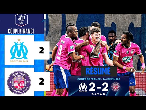 Marseille - Toulouse (2-2) TAB 3-4 | Résumé | Coupe de France 2026 | OM TFC Toulouse Tirs aux buts