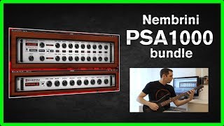 Video thumbnail for Nembrini PSA1000 Bundle - VST Plugin review and tone test by AleArzMusic