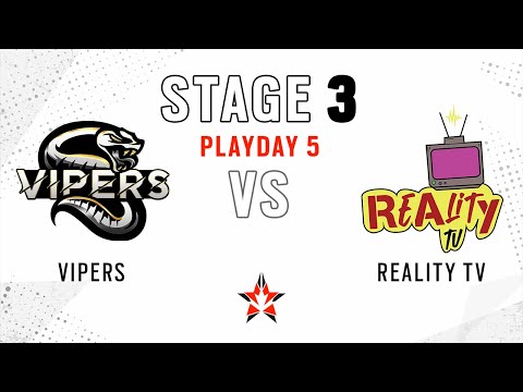 Vipers vs Reality TV // NA Challenger League - Stage 3 - Playday 5