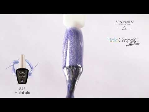 Lakier hybrydowy SPN Nails - 843 HoloLulu