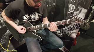 Video thumbnail for NAMM 2019 | Jackson USA Signature Jeff Loomis Kelly | Playthrough Demo by ChoptonesOfficial