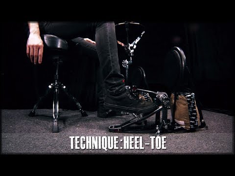 JamesPayneDrums.com - Heel Toe foot technique drum lesson preview