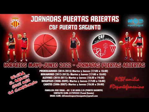 Videopromoción Jornadas Puertas Abiertas CBF Puerto Sagunto Mayo 2022