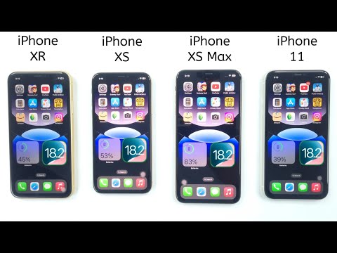 iOS 18.2 ULTIMATE SPEED TEST - iPhone XR vs XS vs XS Max vs iPhone 11
