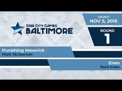 SCGBALT: Round 1 - Mark Strassman vs Reid Duke | Legacy