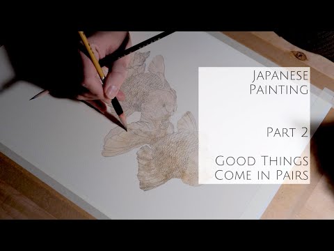 Goldfish Painting – ‘Good Things Come in Pairs’ by Cristjen Lai - Part 2