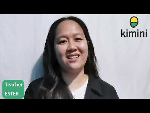 Esterのプロフィール動画