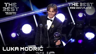 Luka Modric reaction - The Best FIFA Mens Player 2