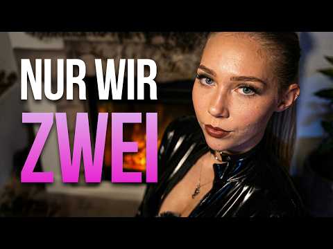 Nur wir zwei 💭 Tief entspannendes Latex ASMR am Kamin | Flüstern & Nähe