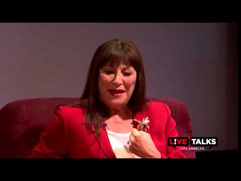 Anjelica Huston in conversation with Mitch Glazer at Live Talks Los Angeles
