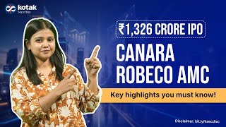 Canara Robeco IPO Review - Price, Dates, Lot Size & How to Invest!