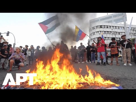Panama National Mourning Day: Protesters Burn US Flag at Embassy 36 Years After 1989 US Invasion