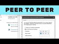 Wireless Peer to Peer Network Under 3 Minutes | CSS Project