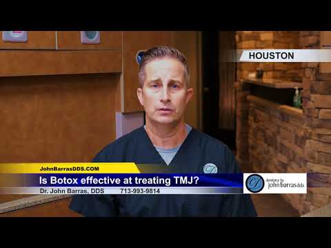 Is Botox Effective at Treating TMJ?  Dr. John Barras DDS Answers Online Questions