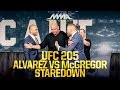 UFC 205: Conor McGregor vs. Eddie Alvarez Staredown