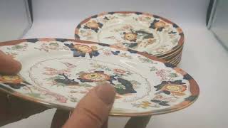 Mason's Antique English Ironstone China B9178 pattern 10-3/8th-inch Dinner Plate 1861 - 1891