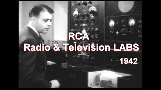 RCA Laboratories 1940's Technology, Radio, Television, Vacuum Tube Technology Electronics History