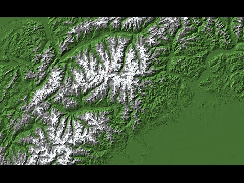 z bz - Minecraft Custom Map Download: Real Terrain Map of The Alps