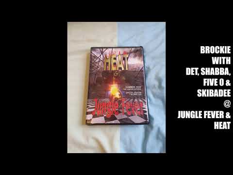 Old School DNB - Brockie with Det, Shabba, Five 0 & Skibadee @ Jungle Fever and Heat