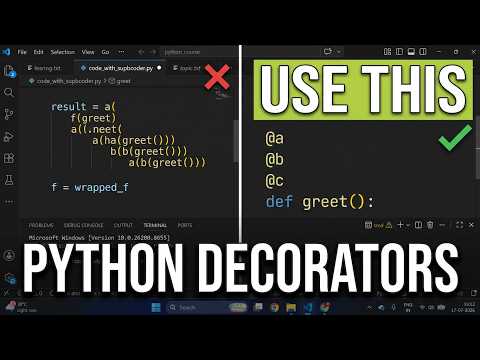 Python Chained Decorators Explained Multiple Decorators In Python With Easy Examples Suprbcoder