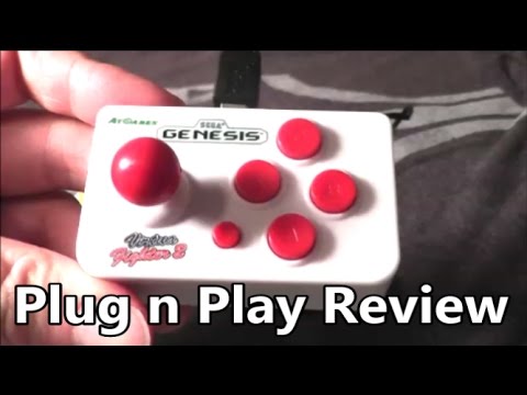 Sega Genesis Nano Arcade Virtua Fighter 2 Plug n Play Review - The No Swear Gamer Ep 305