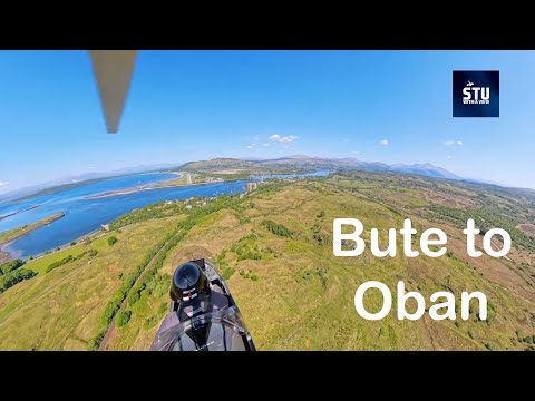 Scotland 2 - Isle of Bute to Oban by Gyrocopter