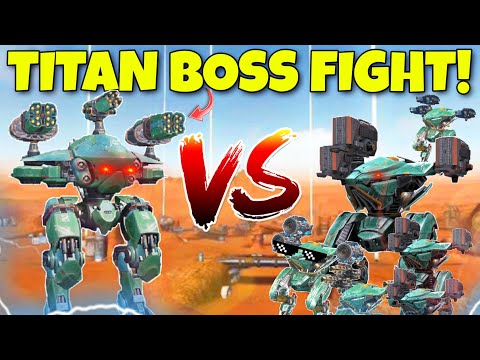 🔥 1vs6 MUROMETZ VS AO GUANG ARMY TITAN BOSS FIGHT SKIRMISH CONCEPT || WAR ROBOTS ||