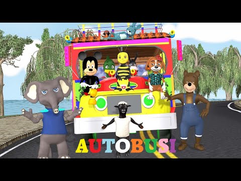 AUTOBUSI / RROTAT E AUTOBUSIT / THE WHEELS OF THE BUS - Kenge per Femije - MACOKU TV