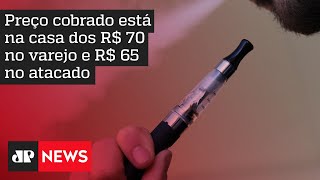 Mesmo proibido, comércio de cigarro eletrônico ocorre sem restrições