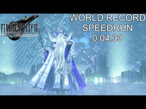 FF VIIRI [Normal Mode] Ramuh [WR] Speedrun 0:04.33 [WORLD RECORD]