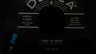 Carl Belew - i wish i'd never